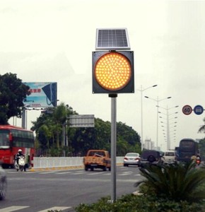 2020 nuevo de energía Solar amarillo intermitente de luz/luz de Led Solar tapa/luces de señal Led luz de la torre - Product Image 4