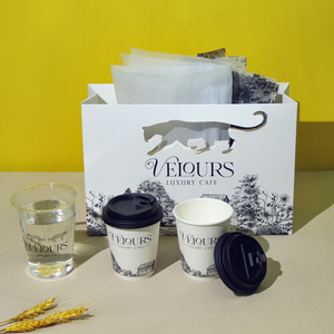 Cao sang trọng phong cách Euro Tote Túi các nhà sản xuất túi mua sắm giấy bán lẻ túi giấy cho hàng tạp hóa và bán lẻ - Product Image 6