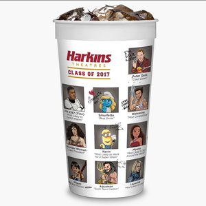 Vasos para Bebidas de Cine, Vaso Térmico para Cine, Vaso de 32oz para Estadio con Tapa y Pajita - Product Image 4