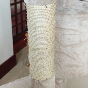 Rascador de mascotas de alta calidad <span class=keywords><strong>casa</strong></span> torre Condo gato árbol con Bola de Pelo juguete - Product Image 3