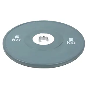 Weightlifting Rubber Steel Competition Weight Plates Set For Gym
