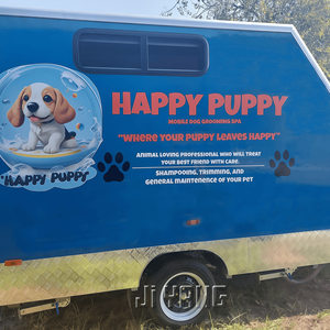 Trailer cuci anjing Salon hewan peliharaan multifungsi ponsel - Product Image 2