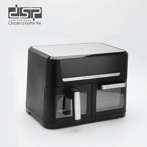 فرن كهربائي احترافي 2 في 1 بقوة 1700 واط مع تقنية DSP، سعة 10.1-20 لتر، مقلاة هوائية بدون زيت مع تحكم رقمي وشاشة LED ملونة - Product Image 5