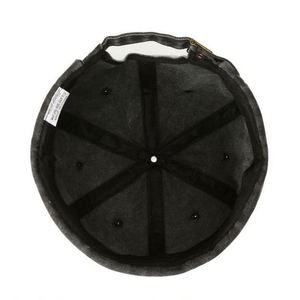 Wholesale Factory Washed Denim Fabric Vintage Custom <b>Brimless</b> Baseball <b>Cap</b> Sporty Formal Puff Printing - Product Image 4