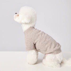 Sweat-shirt élégant et chaud pour animaux de compagnie, texture confortable, chemise thermique d'hiver, populaire pour Bichon Frisé et <span class=keywords><strong>Teckel</strong></span> - Product Image 2