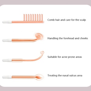 Máquina de Masaje Facial de Alta Frecuencia con Electrodo Manual y Logotipo Personalizado para Tratamiento del Acné y Eliminación de Arrugas - Product Image 4