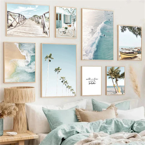 <span class=keywords><strong>Peinture</strong></span> sur toile de paysage marin nordique, art mural côtier, impression de <span class=keywords><strong>surf</strong></span>, vagues océaniques, paysage naturel, <span class=keywords><strong>peinture</strong></span> murale pour la décoration du salon - Product Image 5