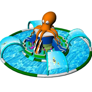 Thiết kế mới Land công viên nước <span class=keywords><strong>Inflatable</strong></span> hồ bơi nước Công viên với <span class=keywords><strong>Slide</strong></span> PVC chất liệu Hồ bơi bơm hơi trượt nước hồ bơi bơm hơi công viên - Product Image 1