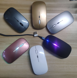 Có Thể Sạc Lại Bluetooth Chuột Không Dây <span class=keywords><strong>Mini</strong></span> Không Dây Quang Học 1600Dpi RGB Chuột Không Dây Thích Hợp Cho Máy Tính Xách Tay PC - Product Image 3