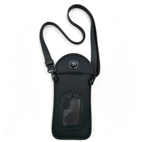 Sac Faraday anti-ondes personnalisé avec pochette de téléphone verrouillable en néoprène et boucle magnétique – Antivol, blindage des signaux