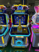 Machine de simulation d'arcade vidéo pour enfants, à monnayeur, pour intérieur, petite taille, à vendre