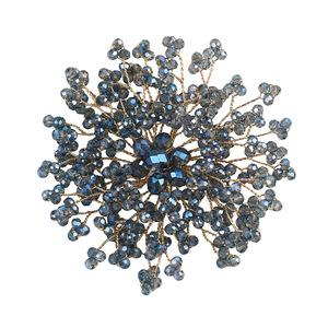 Nieuwe luxe elegante handgemaakte acryl kristallen kralen broches voor dames groothandel - Product Image 5