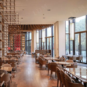 Banquette de restaurant <span class=keywords><strong>IDM</strong></span> personnalisée, 5 étoiles, moderne, cadre en bois massif, coussin haute densité, mobilier commercial luxueux - Product Image 1