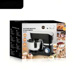 เครื่องนวดแป้งรุ่น<span class=keywords><strong>ใหม่</strong></span><span class=keywords><strong>ล่าสุด</strong></span>จากโรงงาน ขายส่ง อุปกรณ์เบเกอรี่ ใช้ในบ้าน ตัวเครื่องสแตนเลสทั้งตัว ความจุ 6.5 ลิตร เครื่องผสมอาหารแบบตั้งโต๊ะ - Product Image 2