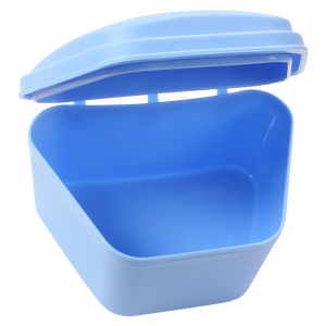 Scatola Portadentiera Trapezoidale Personalizzata con Logo, Colorata per Protesi Dentarie - Product Image 1