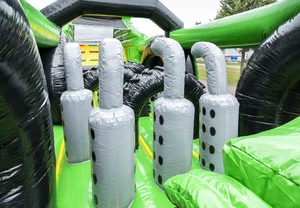 Camión 17,5 m inflable obstáculo en tierra nuevo diseño gigante al aire libre de obstáculos inflables para los niños - Product Image 3