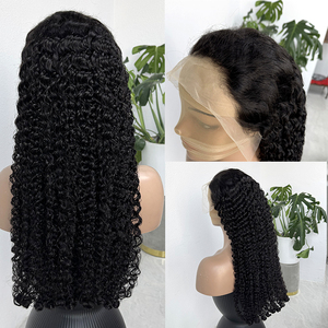 Perruque en cheveux humains vierges bouclés indiens HD pour dentelle 13x4 13x6 Dentelle frontale 10-50 pouces Haute densité Pré-épilée Personnalisée - Product Image 6