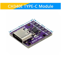 Module USB 2.0 vers TTL CH340E CH340C CH340N CH9340C Alternative aux CP2104 CP2102 PL-2303HX HT42B534 FT232RL pour Linux/mac/windows