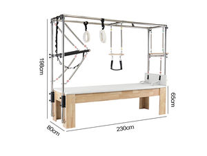 Wavar Juego de cinco piezas de madera <span class=keywords><strong>Pilates</strong></span> <span class=keywords><strong>Reformer</strong></span> Yoga Entrenamiento <span class=keywords><strong>Pilates</strong></span> Adelgazamiento y culturismo Core Training <span class=keywords><strong>Reformer</strong></span> - Product Image 2