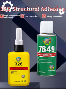 Adhésif structurel ZT 133 GUOELEPHANT 326 50 ml avec accélérateur de primer 7649 4,5 oz pour usage en construction - Product Image 3