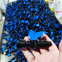 Mini vanne pour raccords de ruban d'irrigation goutte à goutte agricole