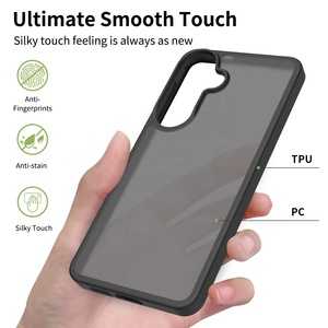 Étui de téléphone robuste et fin pour Samsung Galaxy S26 Plus, anti-traces de doigts, toucher soyeux, dos mat, protection surélevée de l'écran et de l'appareil photo - Product Image 3