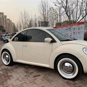 Cerchi in Lega di Alluminio Forgiato FSB a 2 Pezzi, Stile Retrò con Bordo Lucidato e Coprimozzo a Superficie a Specchio per VW Beetle - Product Image 4