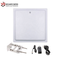 HUAWU-lector de tarjetas de largo alcance, 20M, usb, rs232, tcp, ip, wiegand, 12dbi, uhf, rfid