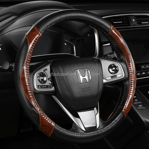 Housse de <span class=keywords><strong>volant</strong></span> en <span class=keywords><strong>cuir</strong></span> super fibre gaufré pour <span class=keywords><strong>BMW</strong></span> <span class=keywords><strong>E46</strong></span> pour TRD - Product Image 4