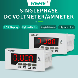 Compteur solaire numérique 45*45 de haute qualité de d.c. Voltmètre numérique cc avec RS-485 - Product Image 2