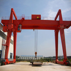 Grúa de pórtico de doble viga de 50 toneladas de fábrica industrial, 5 toneladas utilizadas para elevar mercancías para transferir - Product Image 3