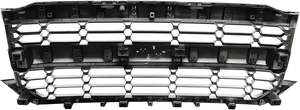 Calandre de pare-chocs avant pour <span class=keywords><strong>Chevrolet</strong></span> <span class=keywords><strong>Silverado</strong></span> 1500 LT 2016 <span class=keywords><strong>2017</strong></span> 2018 sans pack <span class=keywords><strong>Z71</strong></span> sans pack d'apparence calandre chromée 84056776 - Product Image 3