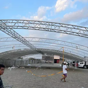 Boulon en aluminium de toit pour concerts, 10 pièces, système d'affichage de scène à plate-forme, boulon à s