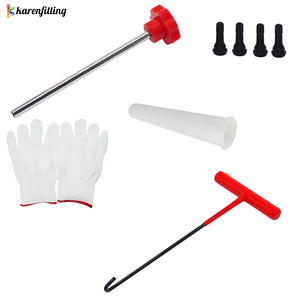 ชุดเครื่องมือแกนวาล์ว TR413, ชุดซ่อมก้านวาล์วยาง 3/7/13/22 ชิ้น พร้อมอุปกรณ์ติดตั้งและถอด, สำหรับยางรถยนต์ รถบรรทุก จักรยานแบบไม่มียางใน - Product Image 2