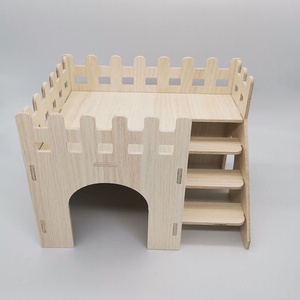 Casas de Madera Impermeables al por Mayor para Hámsters, Ardillas, Erizos, Hámsters Dorados, Cobayas y Gallinas Rústicas - Product Image 3