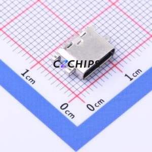 TYPE C-DB-103PWB USB Connector SMD Connector ( Connector Type: Type-C )( Gender: Female )( Mounting Type: Sink Board ) - Product Image 1