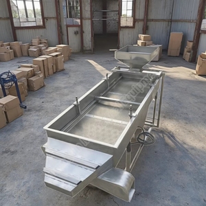 Bột yến mạch tuyến tính sàng cà phê đậu tuyến tính rung phân loại Màn hình máy hạt cà phê tuyến tính rung màn hình máy - Product Image 1