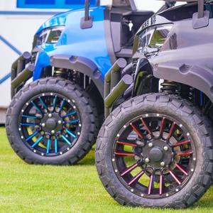 Xe điện golf săn bắn 4 chỗ ngồi, bánh đặc, chạy pin 72V 7.5kw, đạt chứng nhận CE - Product Image 6