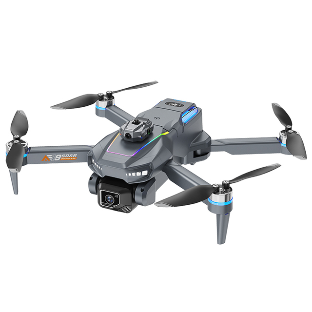 AE19 Foldable Drone 4K Dual Camera Optical Flow Positioning RC Quadcopter for Beginners Adults Outdoor Use Low Noise Easy