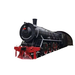 Maqueta de tren metálica grande personalizada para decoración navideña y del Festival de Primavera - Product Image 5