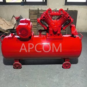 Compresor de Aire de Pistón de Alto Flujo APCOM 1.05m³/min 1.25MPa 7.5KW 10HP con Tanque de 500L para Uso Industrial y en Talleres en venta - Product Image 6