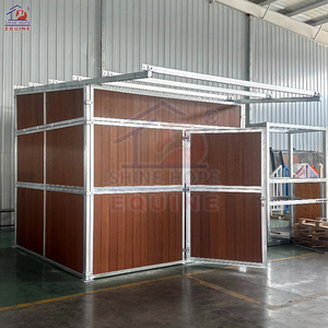 Offre Spéciale : Écuries Portables Robustes pour Chevaux, Stalles Temporaires à Prix Abordable, Équipement de Dressage en Acier Galvanisé, Abri pour Chevaux - Product Image 6