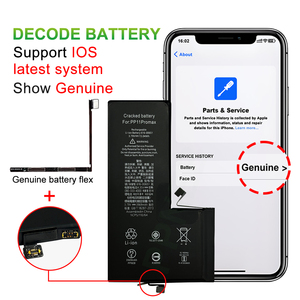 <span class=keywords><strong>แบ</strong></span><span class=keywords><strong>ต</strong></span>เตอรี่คุณภาพสูงสำหรับ iPhone 11 11 Pro 11 Pro Max ของแท้ 100% ซ่อมแซมปัญหา Popup ได้อย่างมีประสิทธิภาพ  ได้รับมา<span class=keywords><strong>ต</strong></span>รฐาน CE FCC ขายส่ง - Product Image 2
