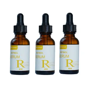 Serum de retinol facial oem, serum de tratamento facial anti-acne com vitamina a, anti-rugas e antiacne