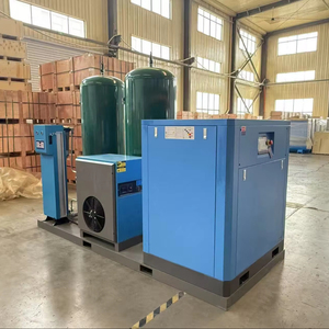 50HP 380V 37Kw 1.55Mpa 5-in-1 High <strong>Skid</strong>-mounted 16KG Screw Air <strong>Compressor</strong> System for Laser Cutting With 1200L Tank - Product Image 2