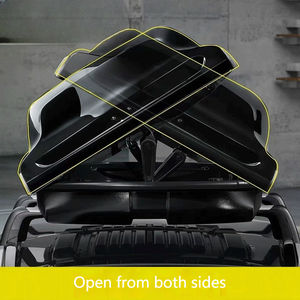 Boîte de toit de voiture universelle <span class=keywords><strong>OLIVER</strong></span> en plastique ABS, double ouverture latérale, épaissie, grande capacité 480L-900L, ultra-fine, pour le voyage - Product Image 4