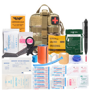 Tas kantong taktis luar ruangan, perlengkapan pertolongan pertama medis bertahan hidup darurat portabel untuk berkemah, mendaki gunung, wisata - Product Image 2