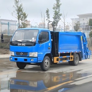 Camion compacteur de déchets à chargement arrière 5CBM 4x2 pour usine - Product Image 1