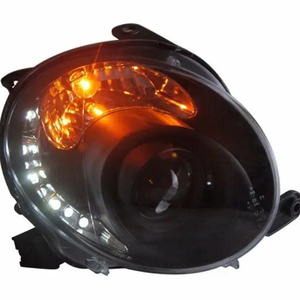 Fornitura Diretta dalla Fabbrica Faro Anteriore per <span class=keywords><strong>Fiat</strong></span> <span class=keywords><strong>500</strong></span> dal 2007 in Poi con Lente Monofocale - Product Image 1