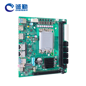 8 * SATA3.0 NAS Storage เมนบอร์ดเซิร์ฟเวอร์ <span class=keywords><strong>H670</strong></span>/Q670ชิปเซ็ต <span class=keywords><strong>Intel</strong></span> 12/13th Gen DDR5 * 2สูงสุด64GB 3 * M.2เมนบอร์ด Mini ITX NAS - Product Image 5